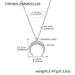 18K Gold-Plated Crescent and Starburst Jewelry