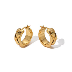 Daphne Modern Huggie Earrings
