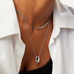 Nicolette Modern Pendant Necklace
