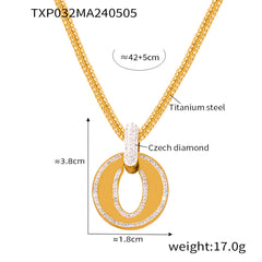 Sparkling Oval Necklace or Bracelet
