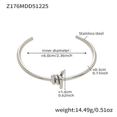 Gold-Tone Slim Cuff and Bangle Designs