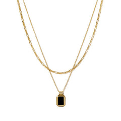 Marielle White Mother-of-Pearl Layered Necklace