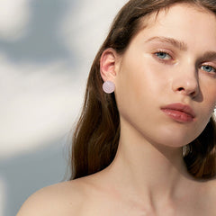 Daphne Green Aventurine Stud Earrings