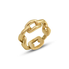 Open Link Stainless Steel Ring