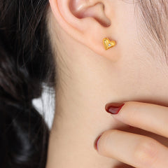 Cubic Zirconia Heart Necklace, Bracelet & Stud Earrings