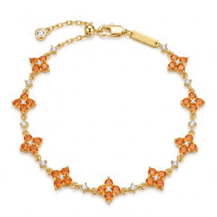Nadine Pavé Clover Bracelet