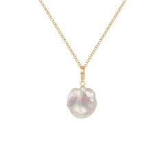 Daphne Pearl Snake Layered Necklace