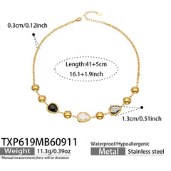 Colored Glass Necklace or Bracelet
