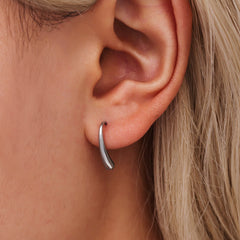 18K Gold-Plated Teardrop Hook Earrings