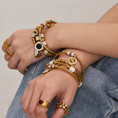 Sparkling Charm Bangle Designs