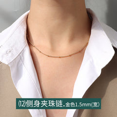 Minimal Chain Necklace Style Collection