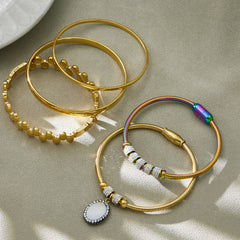 Polished and Cubic Zirconia Bracelet Designs