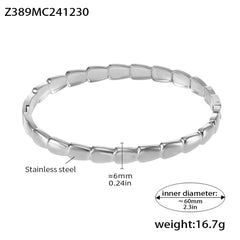 18K Gold-Plated Statement Bangle Designs