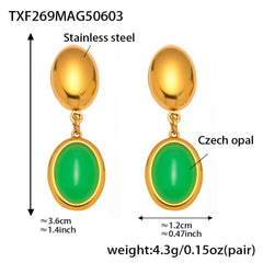 Color Oval Opal Jewelry