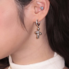 Daphne Vintage-Inspired Star Stud Earrings