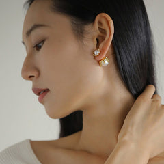 Marielle Vintage-Inspired Pearl Stud Earrings