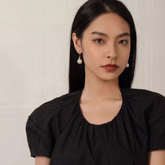 Marielle Vintage-Inspired Pearl Drop Earrings No. 989243
