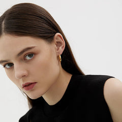 Marielle Minimalist Huggie Earrings