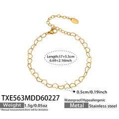 Cross & Celestial Charm Necklace & Bracelet
