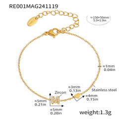Cubic Zirconia Initial Jewelry Collection