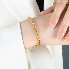 Polished Bead Necklace or Bracelet