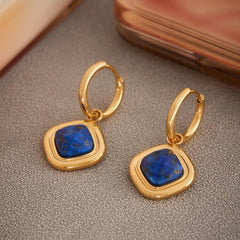 Lapis Lazuli or Heart Drop Earring Designs