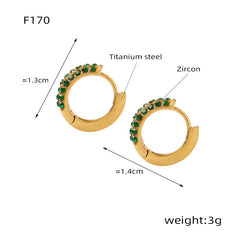 Stone-Set Statement Hoop Earring Collection