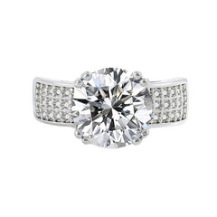 Lumière Charm Ring on a clean background