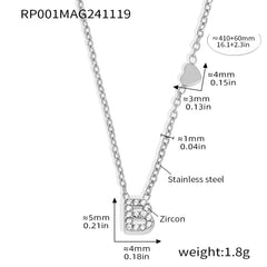 Silver-Tone Initial Necklace, Earrings, Bracelet & Ring
