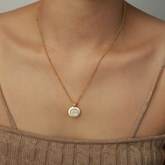 Natural Stone Pendant Necklace Collection