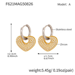Lapis Lazuli or Heart Drop Earring Designs