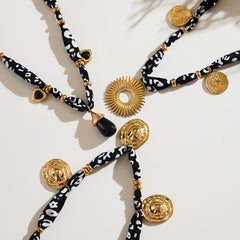 18K Gold-Plated Multi-Charm Necklaces