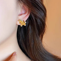 Nadine Dainty Crystal Horse Stud Earrings