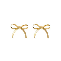 Nicolette Minimalist Butterfly Stud Earrings