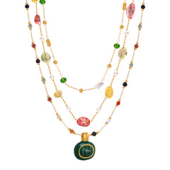 Natural Stone Beaded Necklaces & Bracelet
