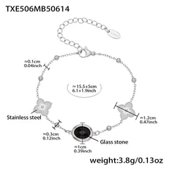 Faceted Glass Necklace, Bracelet or Earrings
