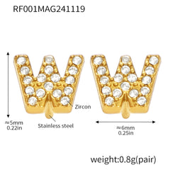 Cubic Zirconia Initial Jewelry Collection
