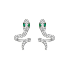 Nicolette Snake Stud Earrings