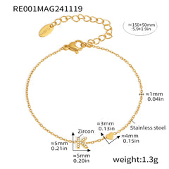 Cubic Zirconia Initial Jewelry Collection