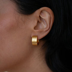 Nicolette Vintage-Inspired Hoop Earrings
