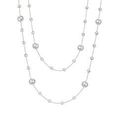Camille Vintage-Inspired Pearl Stardust Layered Necklace