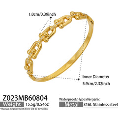 Cubic Zirconia Openwork Bangle Bracelets