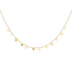 Camille Minimalist Teardrop Layered Necklace