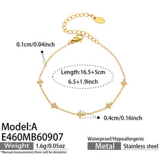 Daisy or Cubic Zirconia Accent Bracelet