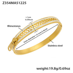 Colored Cubic Zirconia and Enamel Bangle Designs