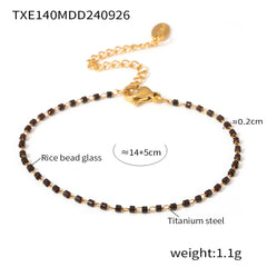 Fine Glass Bead Necklace or Bracelet