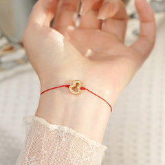 Marielle Pavé Gourd Cord Bracelet