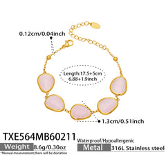 Color Cat-Eye Teardrop Jewelry