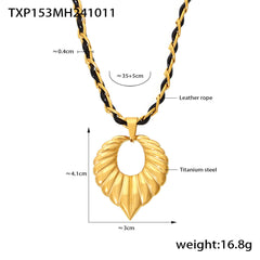 18K Gold-Plated Radiating Heart Pendant Necklace