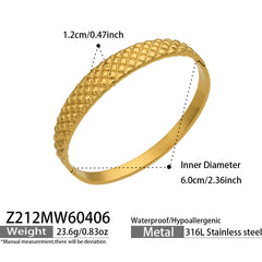 Sculptural Textured Cuff Bracelet Designs